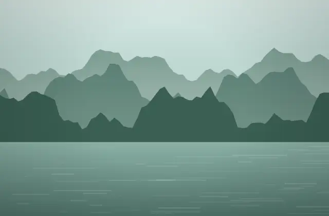 Un tren de vía estrecha bajando por una ladera verde sobre un fiordo noruego